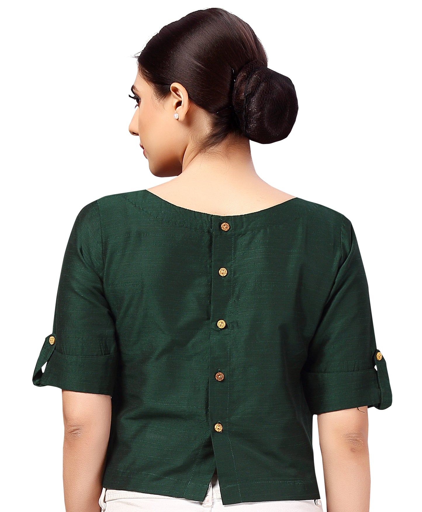Women's Cotton Half Sleeve Saree Blouse