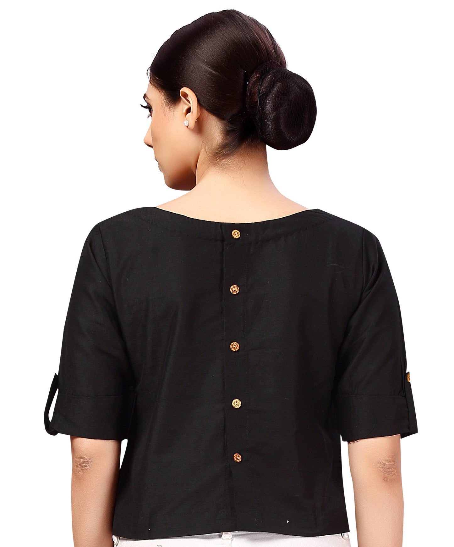 Women's Cotton Half Sleeve Saree Blouse