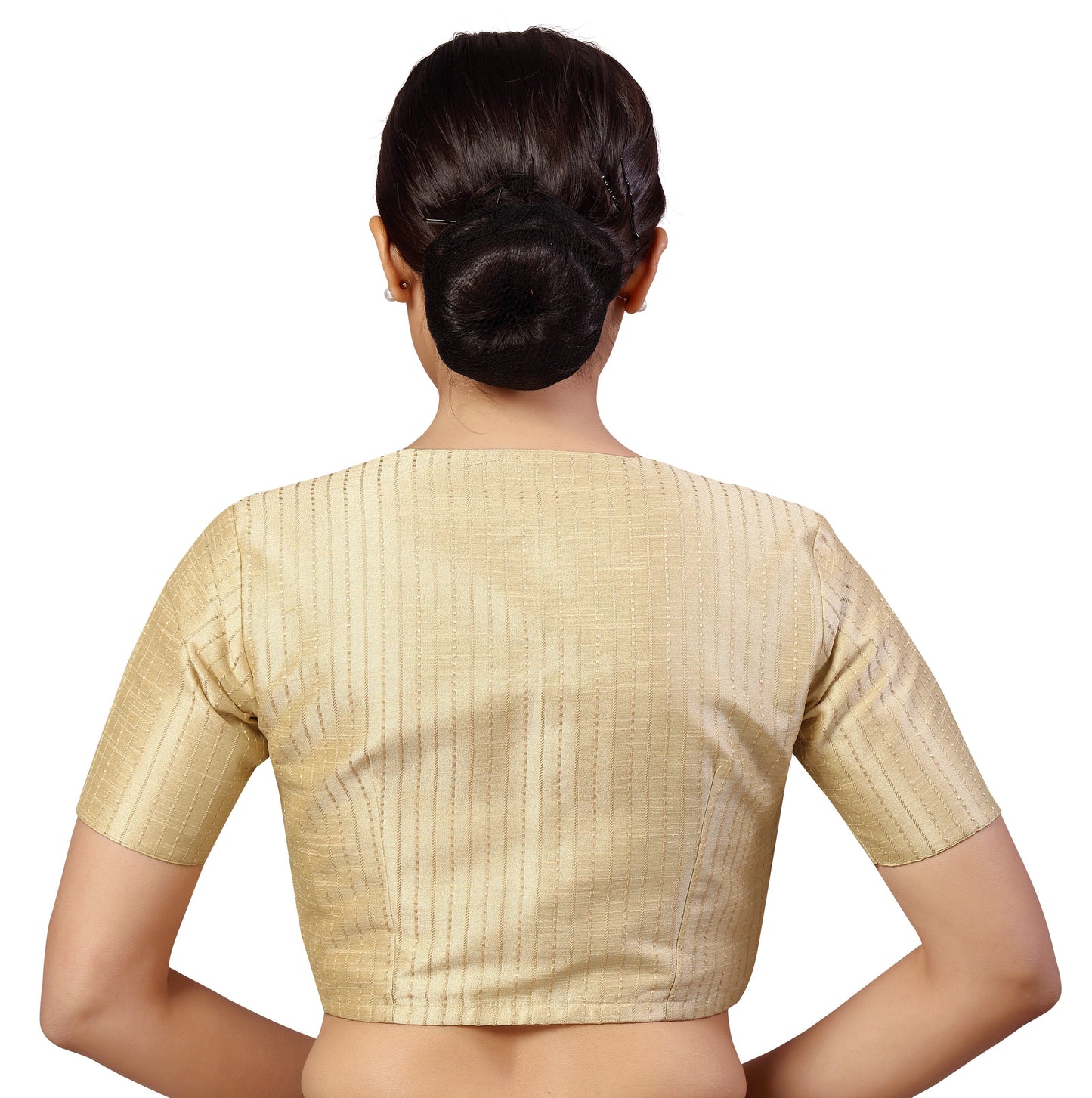 Women's s Polyester Handloom Silk Saree Blouse.