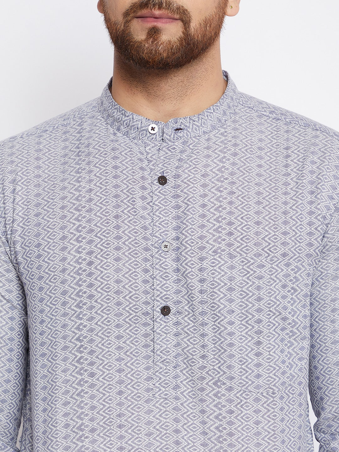 Men's Cotton Woven Design Kurta