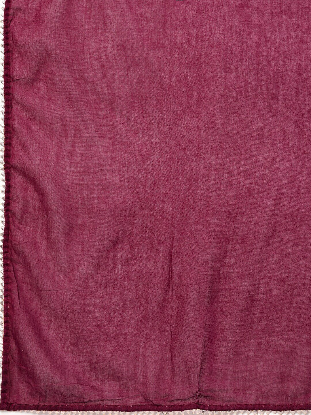 Women's Mauve & Purple Embroidered Detail Kurta with Palazzos & Dupatta