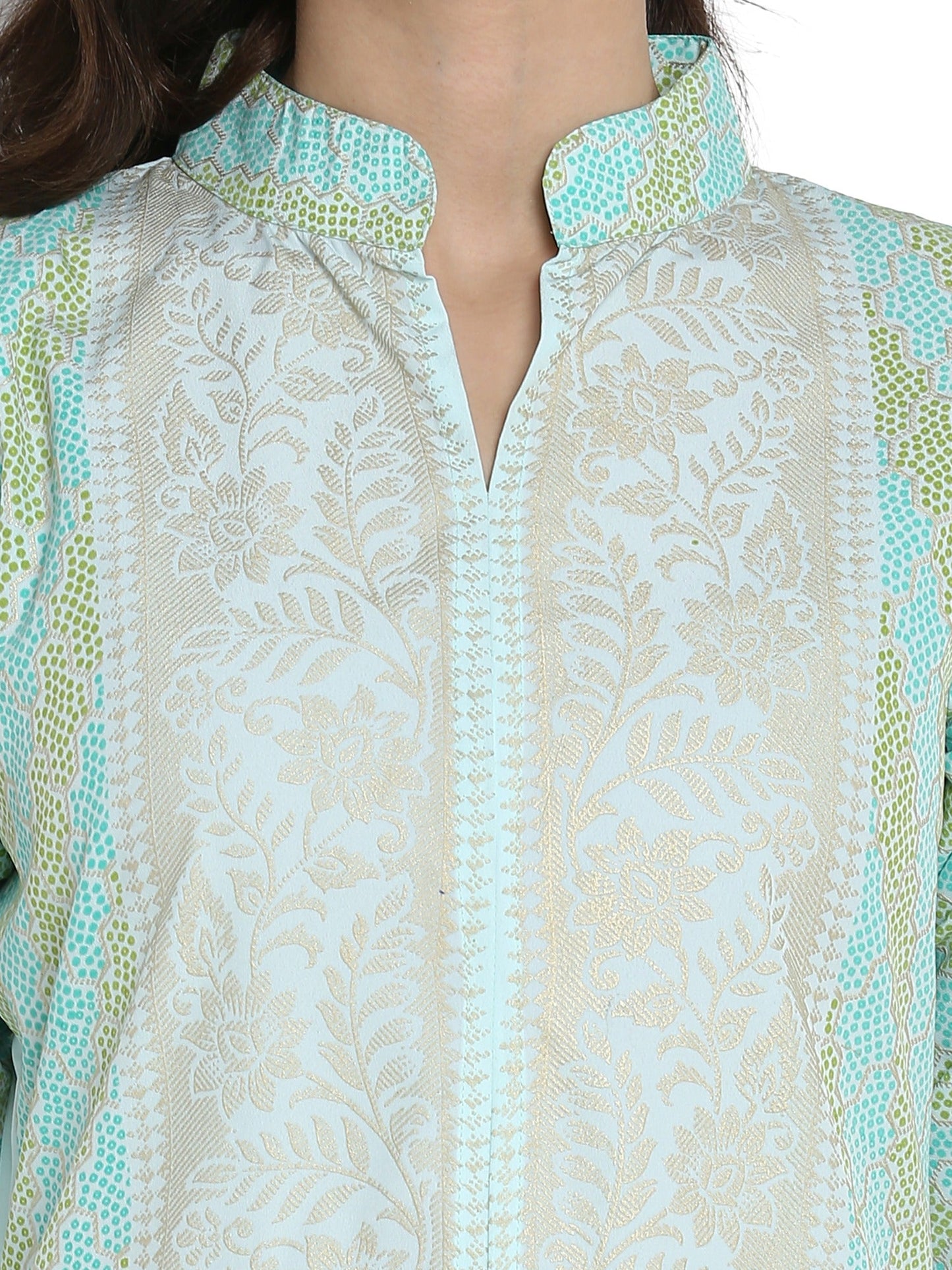 Women's Designer Sherwani Style Only Kurta