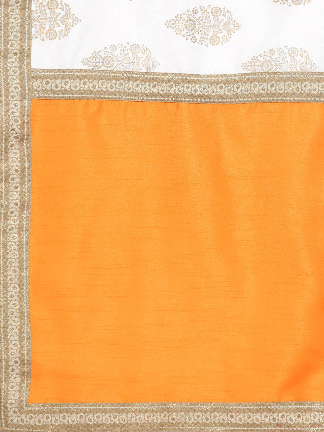 Women's Solid Pleated Kurta With Dupatta