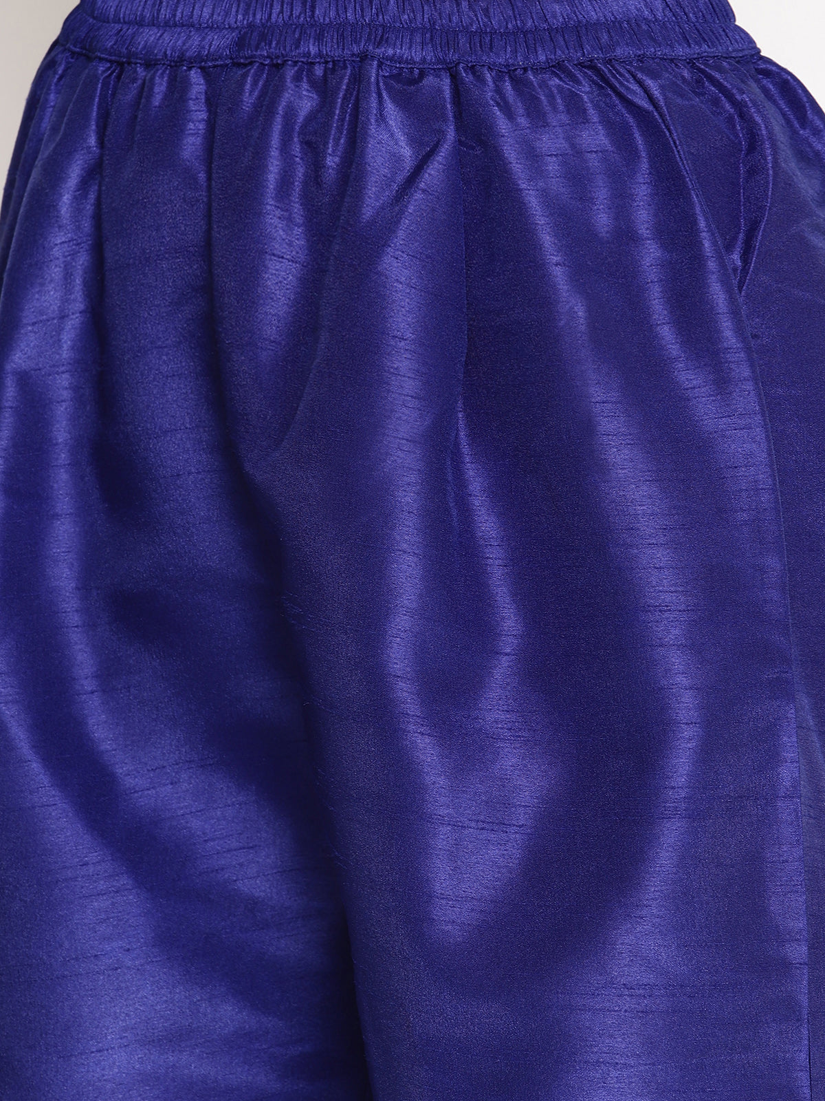 Women's S Blue Muslin Kurta Set