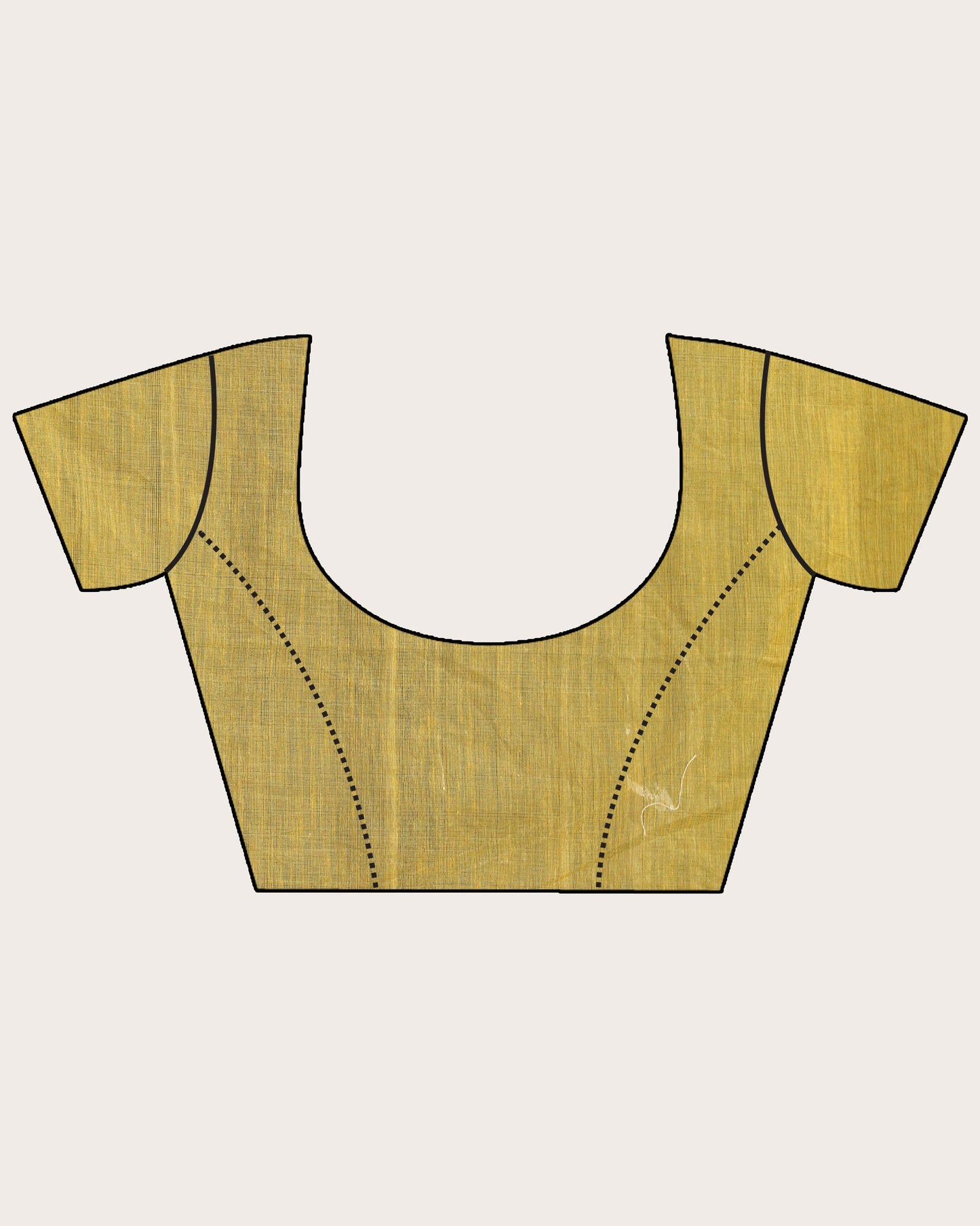 Women's Yellow Art Silk Muslin Handloom Embroidery Saree