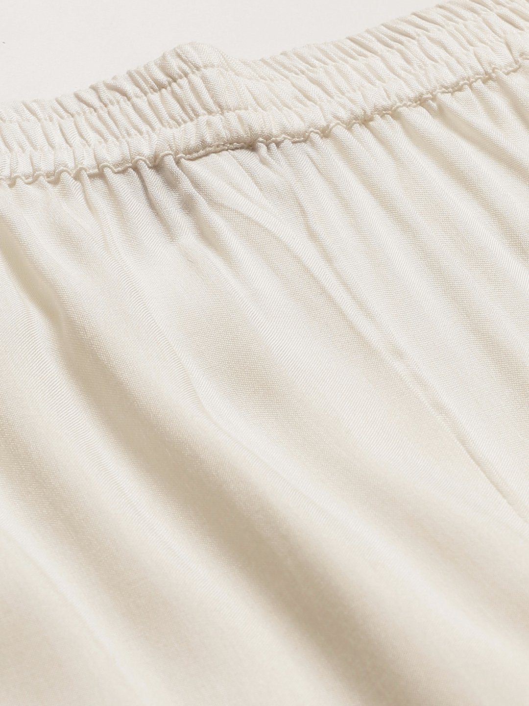 Women's Off-White Falred Sharara