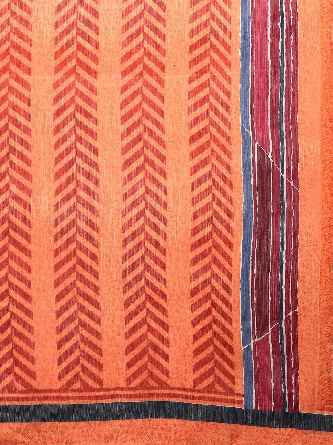 Women's Multicolor Chiffon Printed Saree