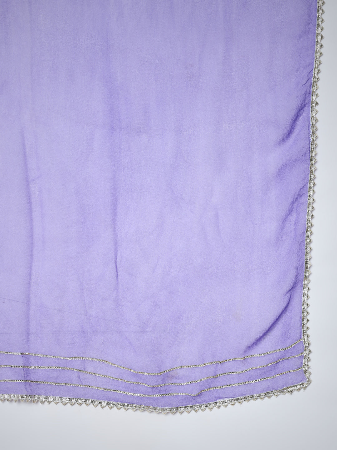 Women's Purple Anarkali Kurta & With Dupatta