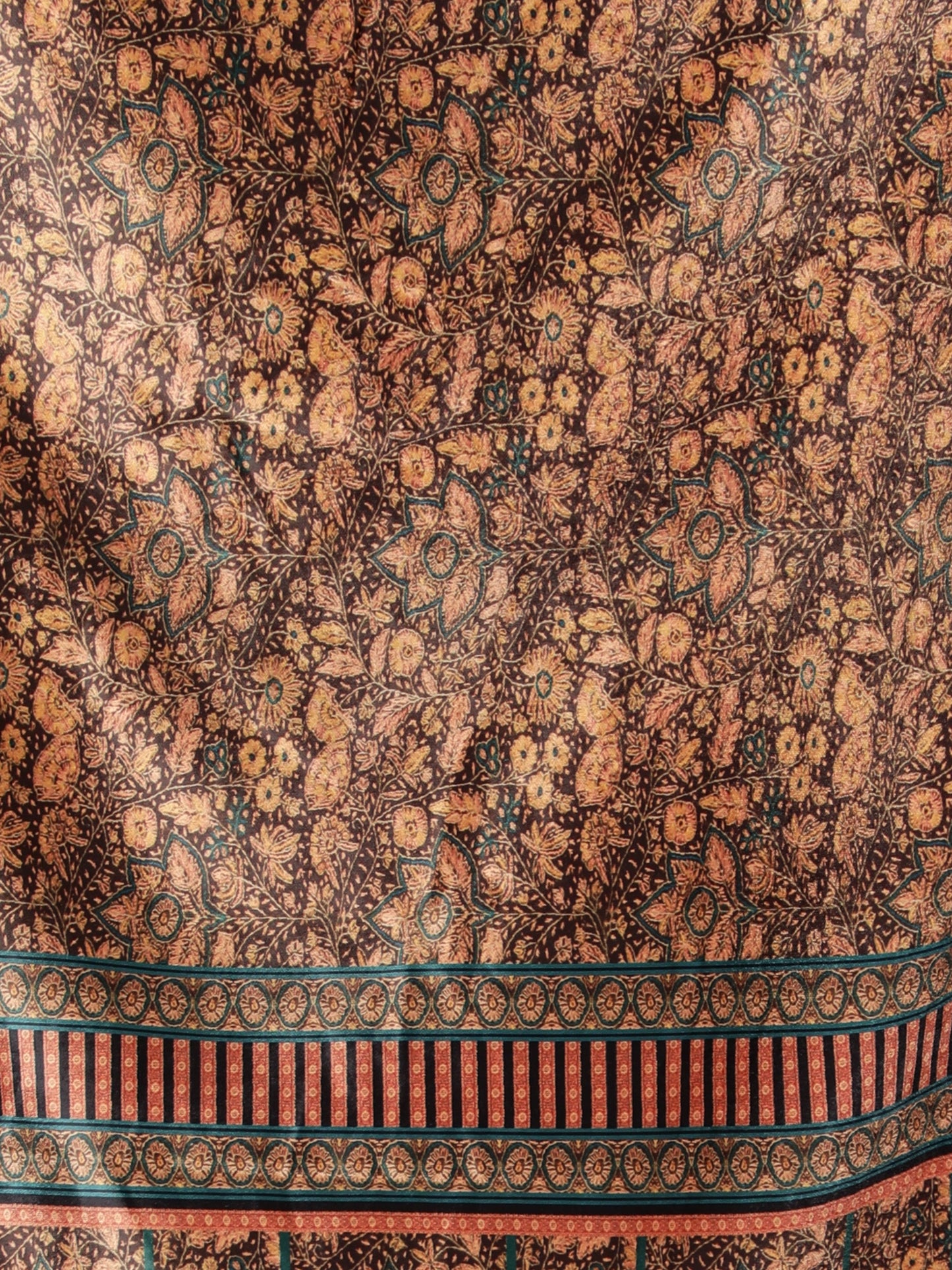 Women's Multicolored Polyster Velvet Digital Printed Dupatta