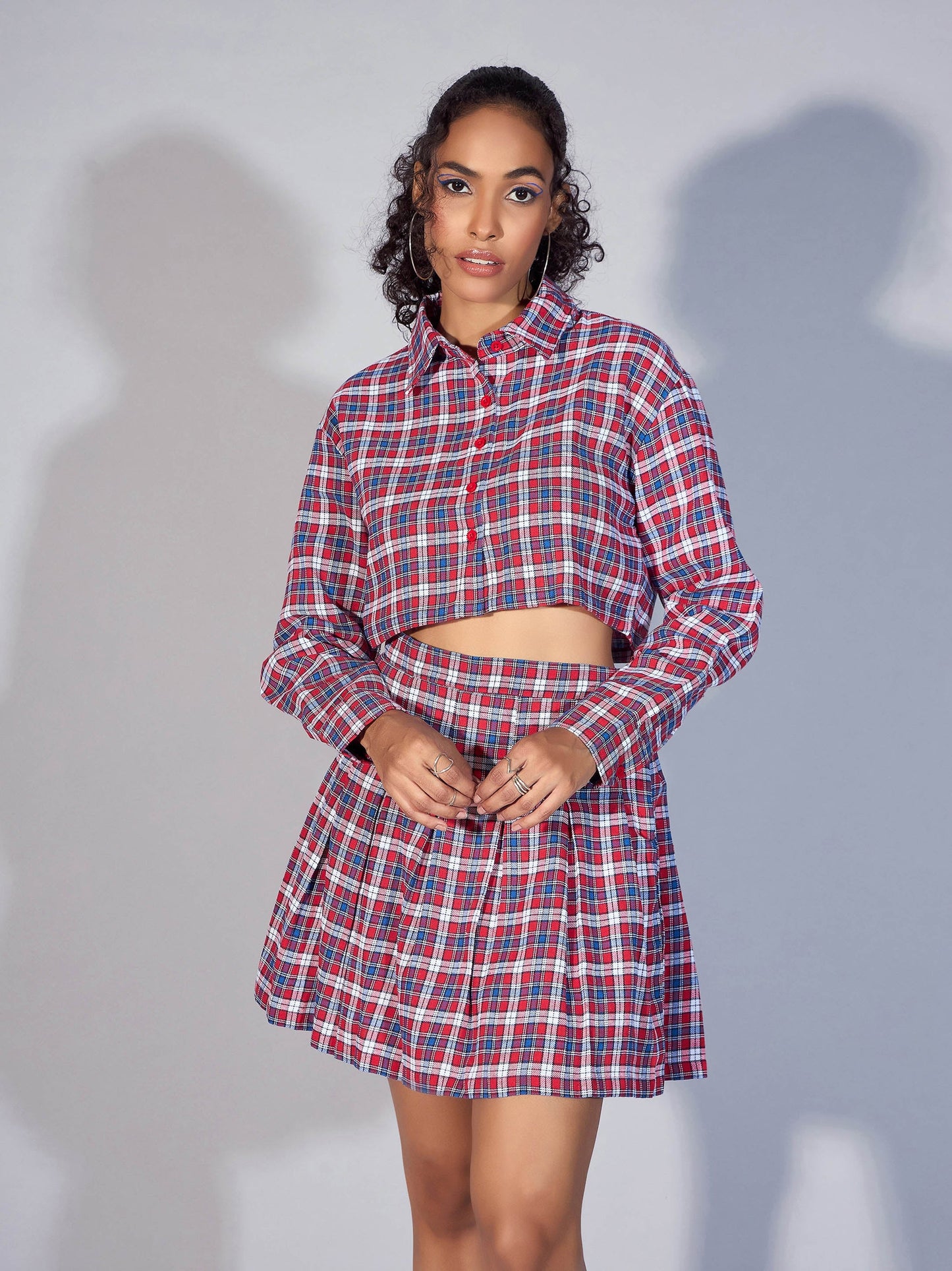 Women's Red Strong Co-Ord Set