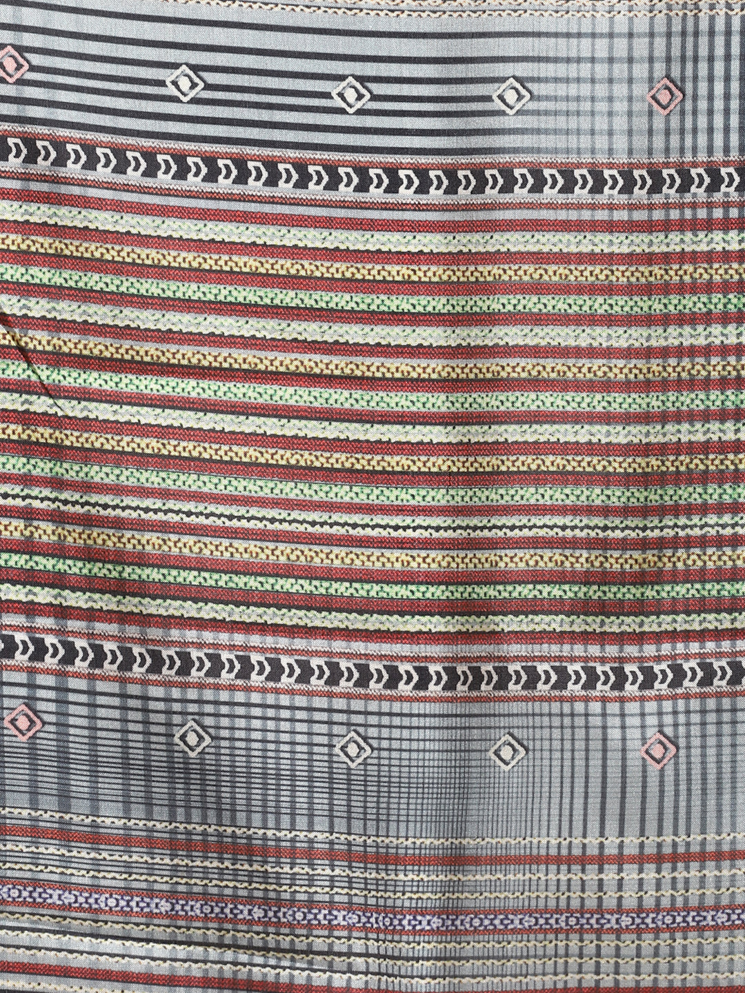 Women's Grey Color Silk Blend Straight Kurta Palazzo With Dupatta