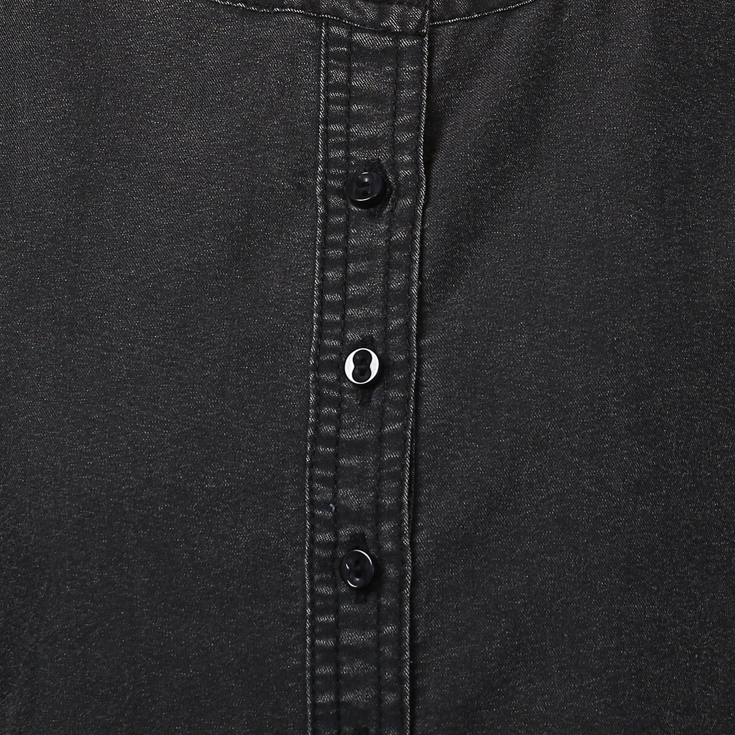 Women's Black Denim Dress