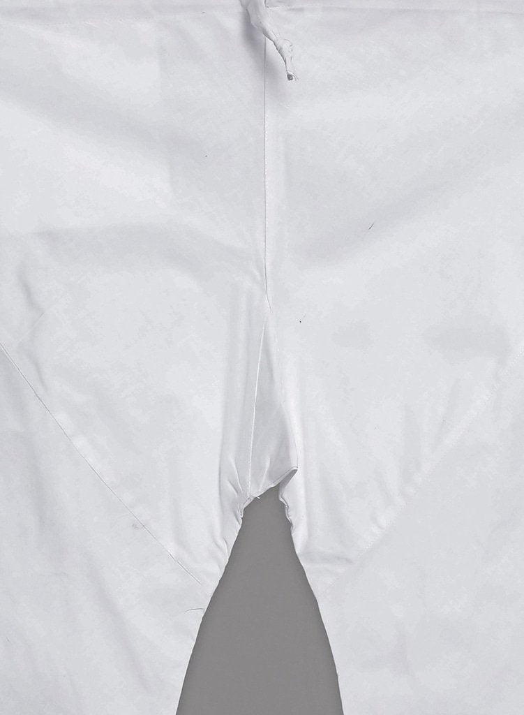 Men's White Cotton Blend Kurta, Ethnic Jacket and Pyjama Set