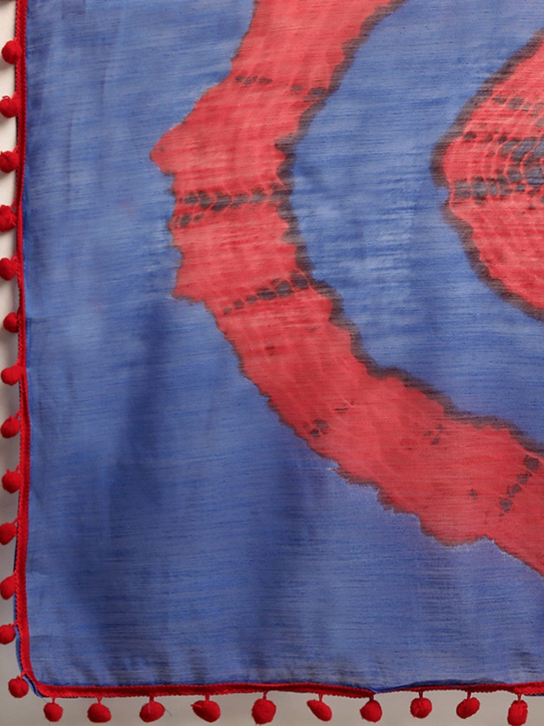 Women's Blue Art Silk Printed Saree