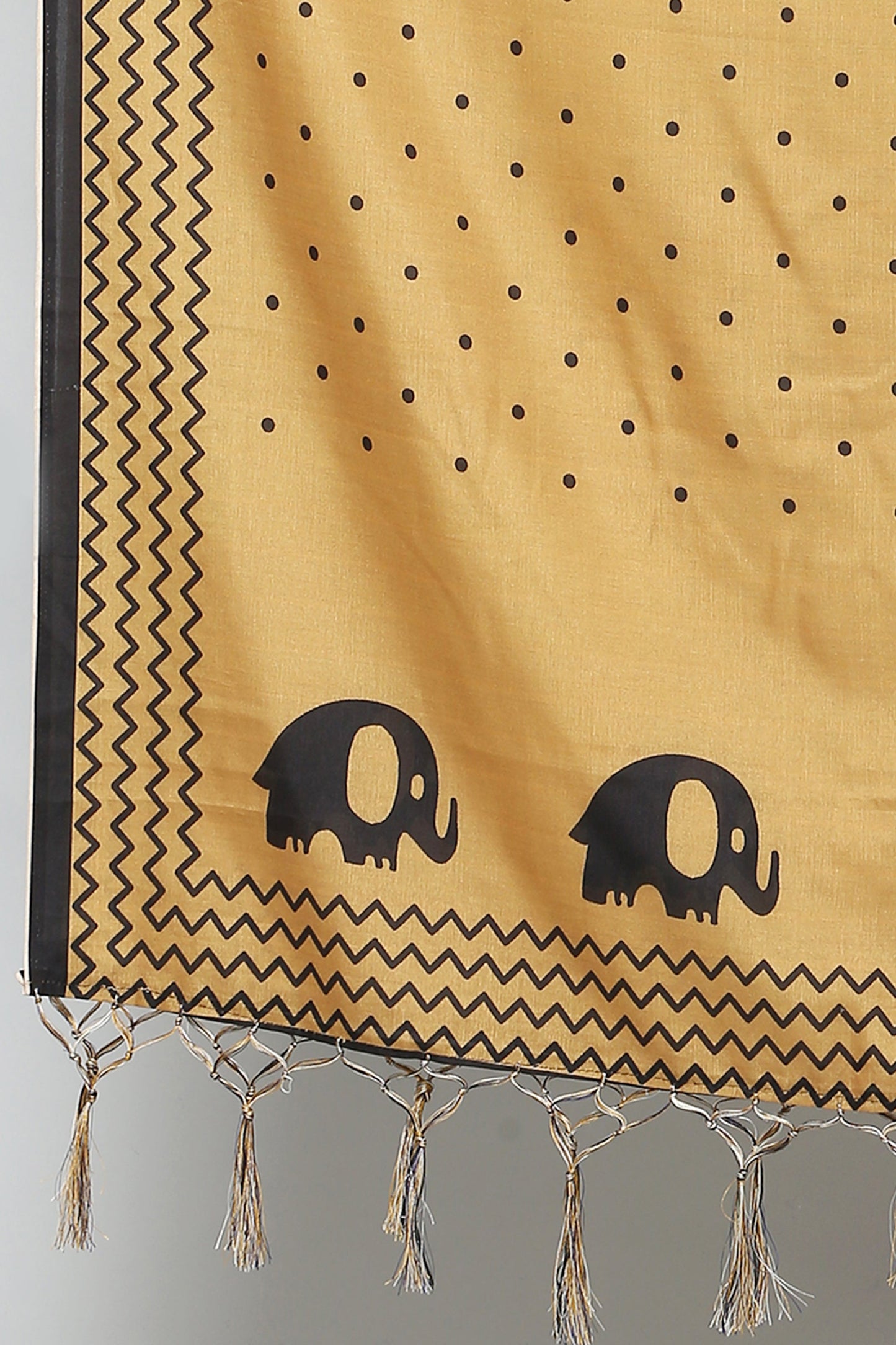 Women's Yellow Color Art Silk Digital Printed Dupatta