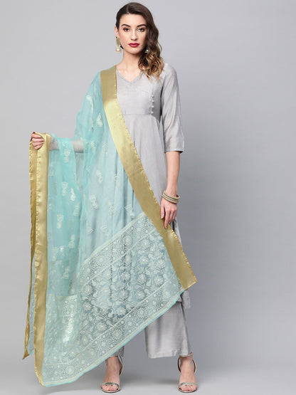 Women's  Foil Printed Dupatt