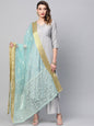 Women's  Foil Printed Dupatt
