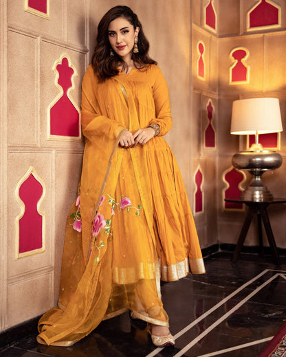 Women's Rasikpriya Handpainted Suit Set