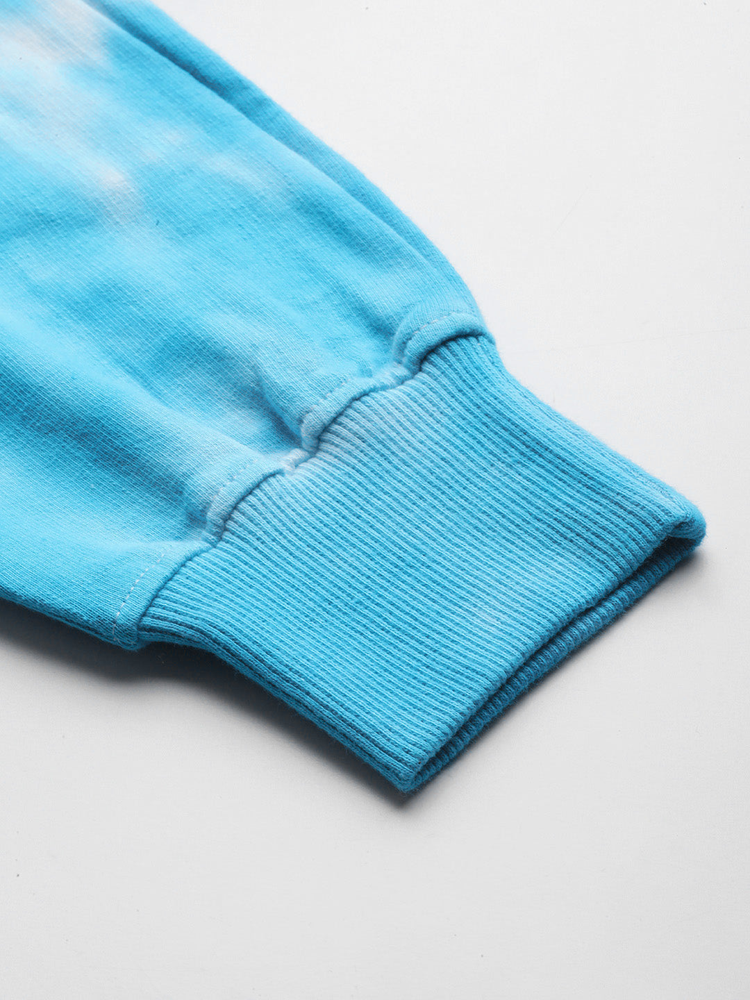 Women's Blue Ombre Dye Sweatshirt With Joggers
