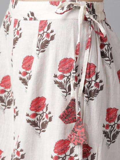 Women's  Printed Top with Palazzos