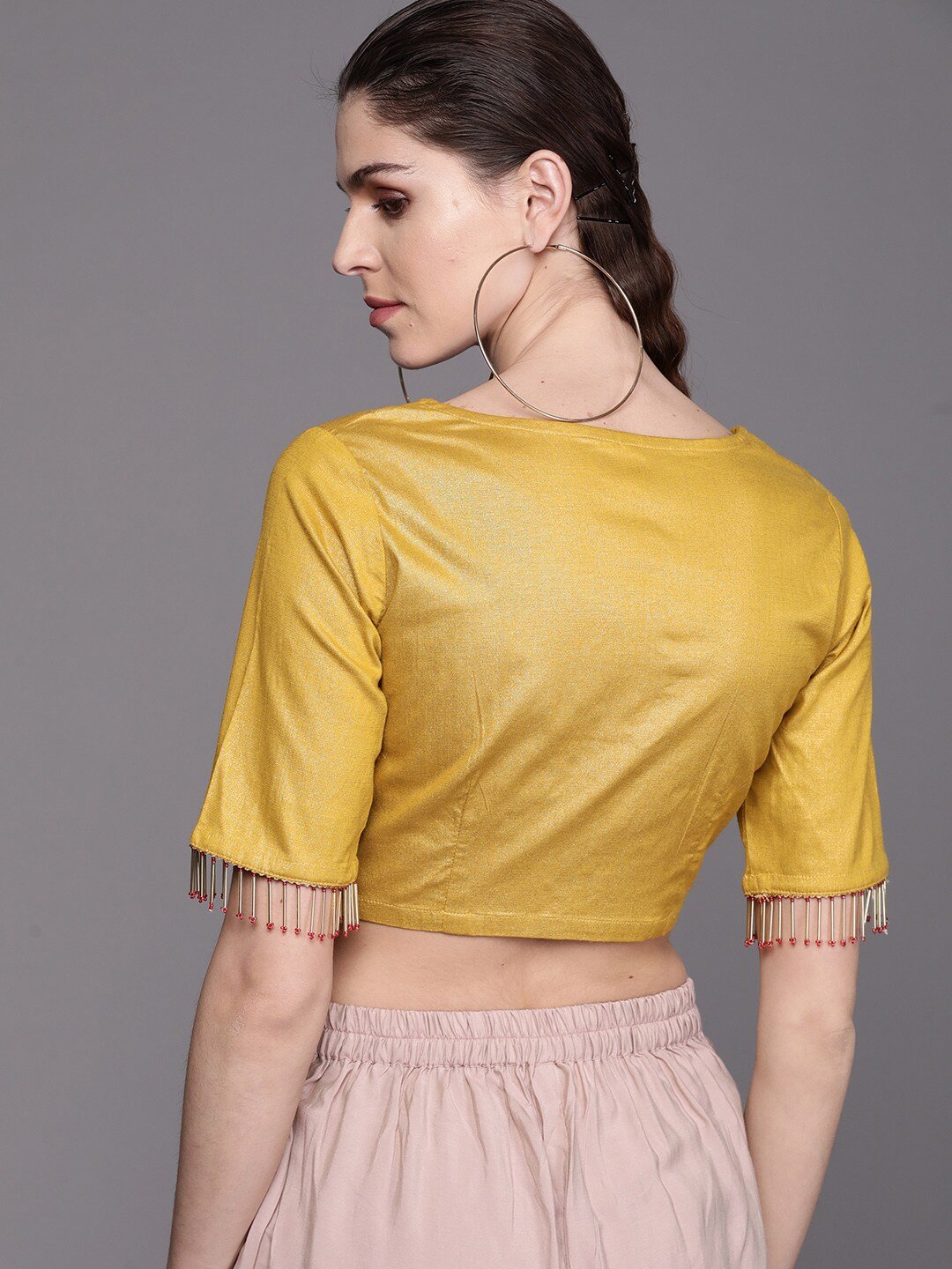 Women's Solid Saree Blouse