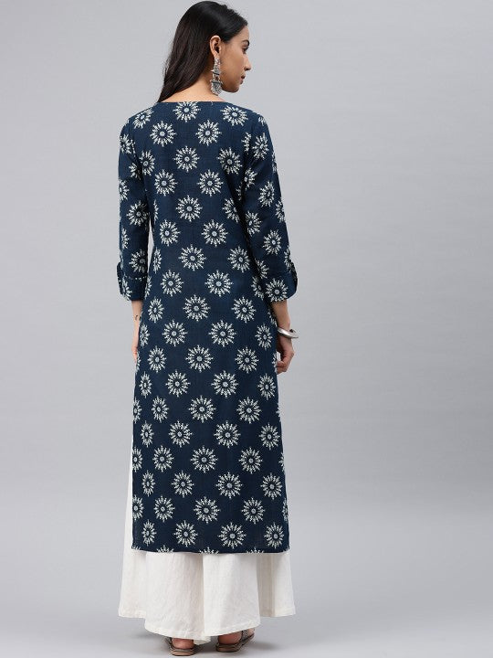 Women's Cotton Printed Kurta