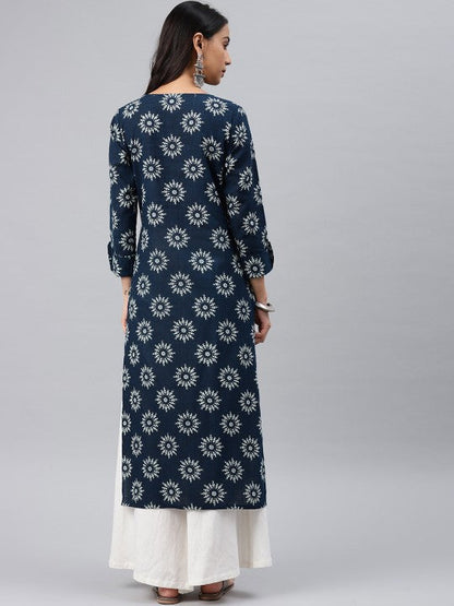Women's Cotton Printed Kurta
