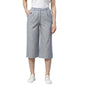 Women Grey Cotton Culotte Trouser by Myshka (