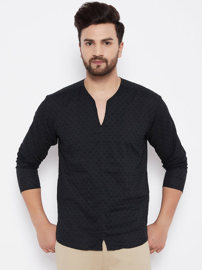 Men's Solid Cotton Kurta