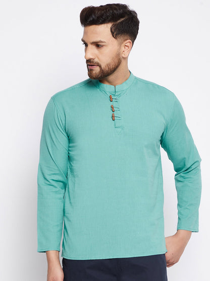Men's Cotton Straight Kurta