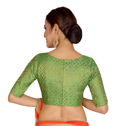 Women's Brocade Saree Blouse by Shr