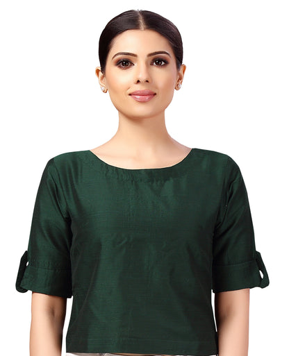Women's Cotton Half Sleeve Saree Blouse