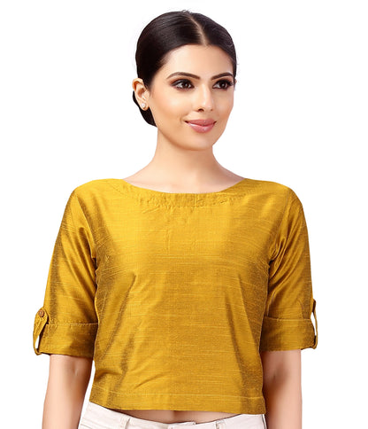 Women's Cotton Half Sleeve Saree Blouse