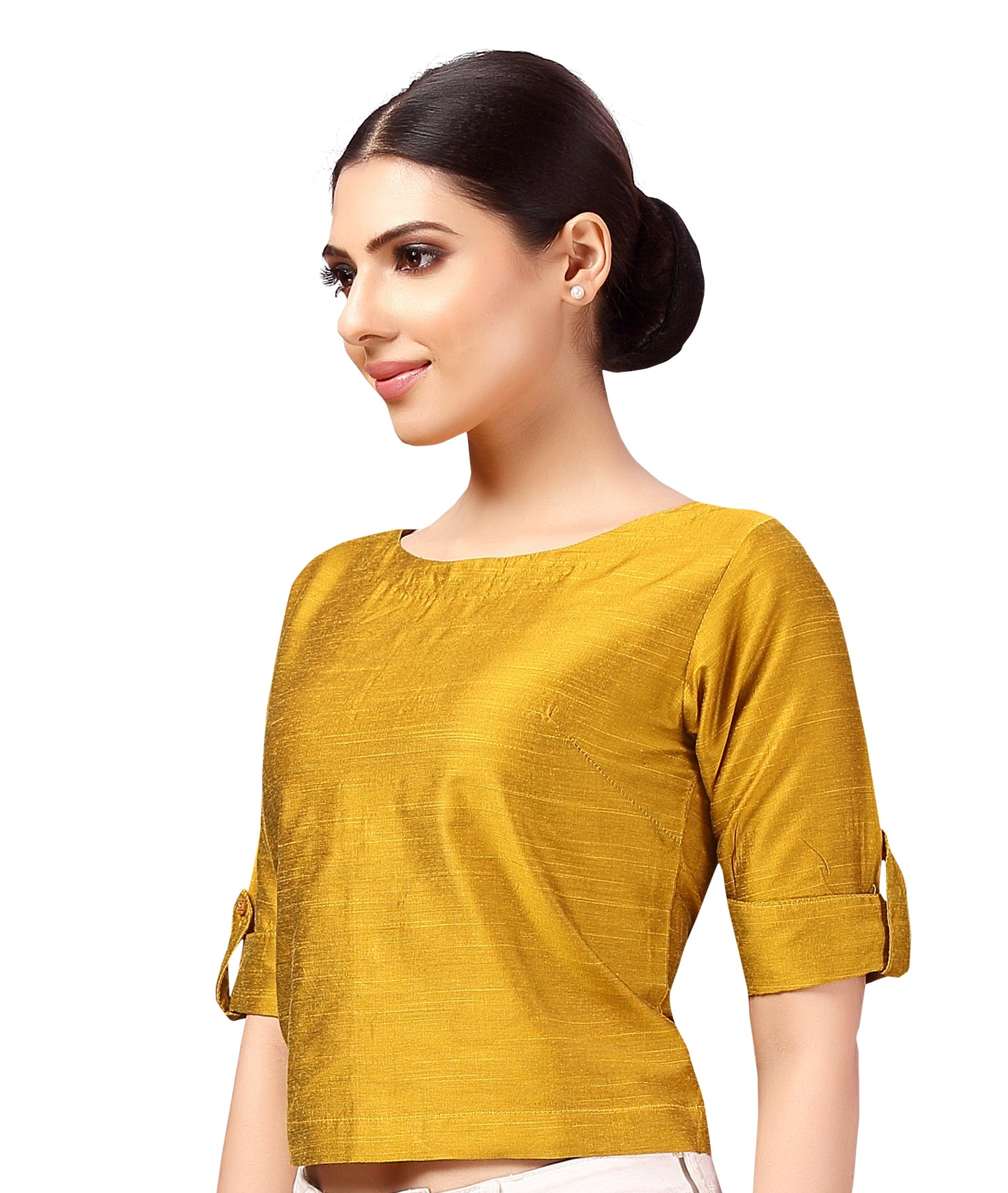 Women's Cotton Half Sleeve Saree Blouse