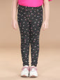 Girl's  Cotton Floral Printed Jegging - S