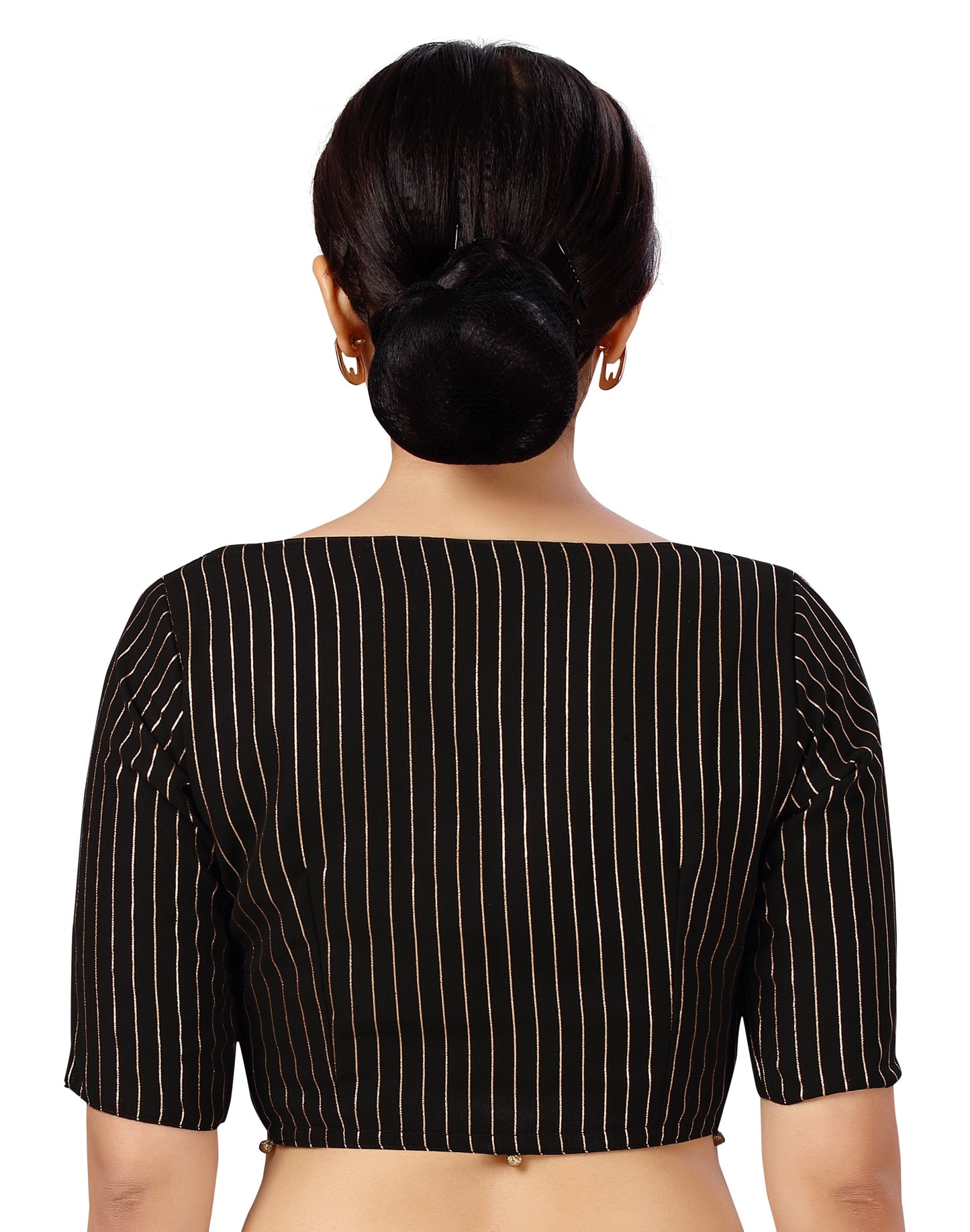 Women's Polyester Georgette Embroidered Saree Blouse.