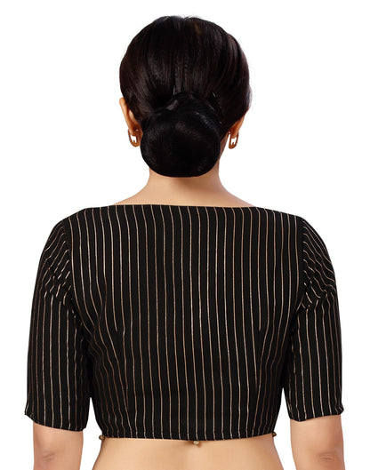 Women's Polyester Georgette Embroidered Saree Blouse.