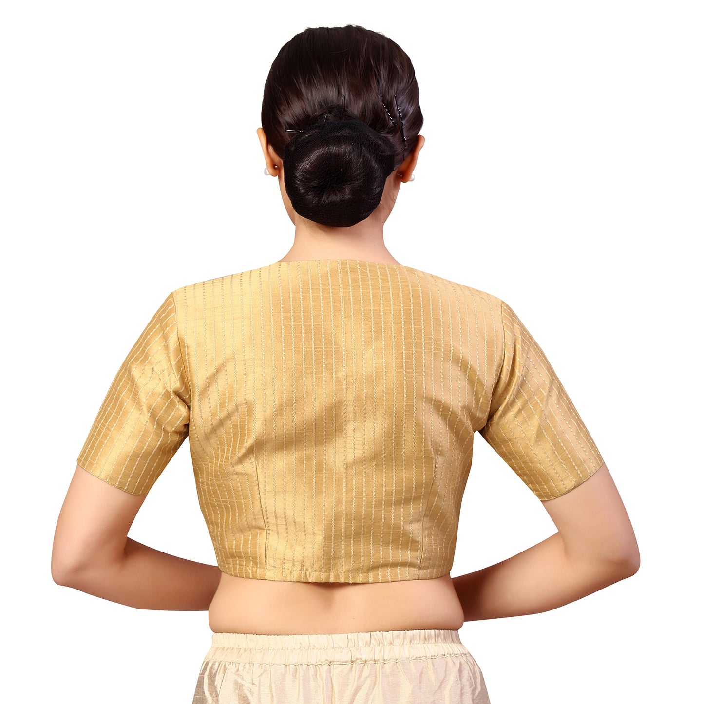 Women's s Polyester Handloom Silk Saree Blouse.