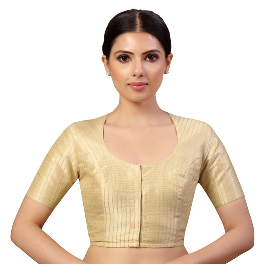 Women's s Polyester Handloom Silk Saree Blouse.