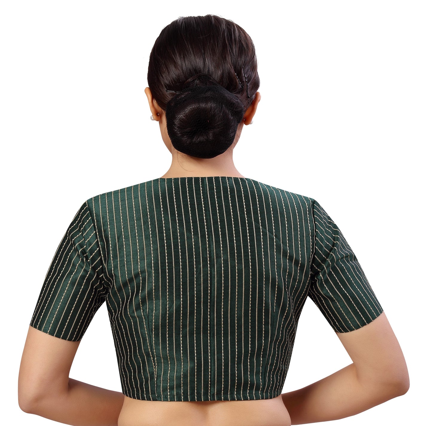 Women's s Polyester Handloom Silk Saree Blouse.