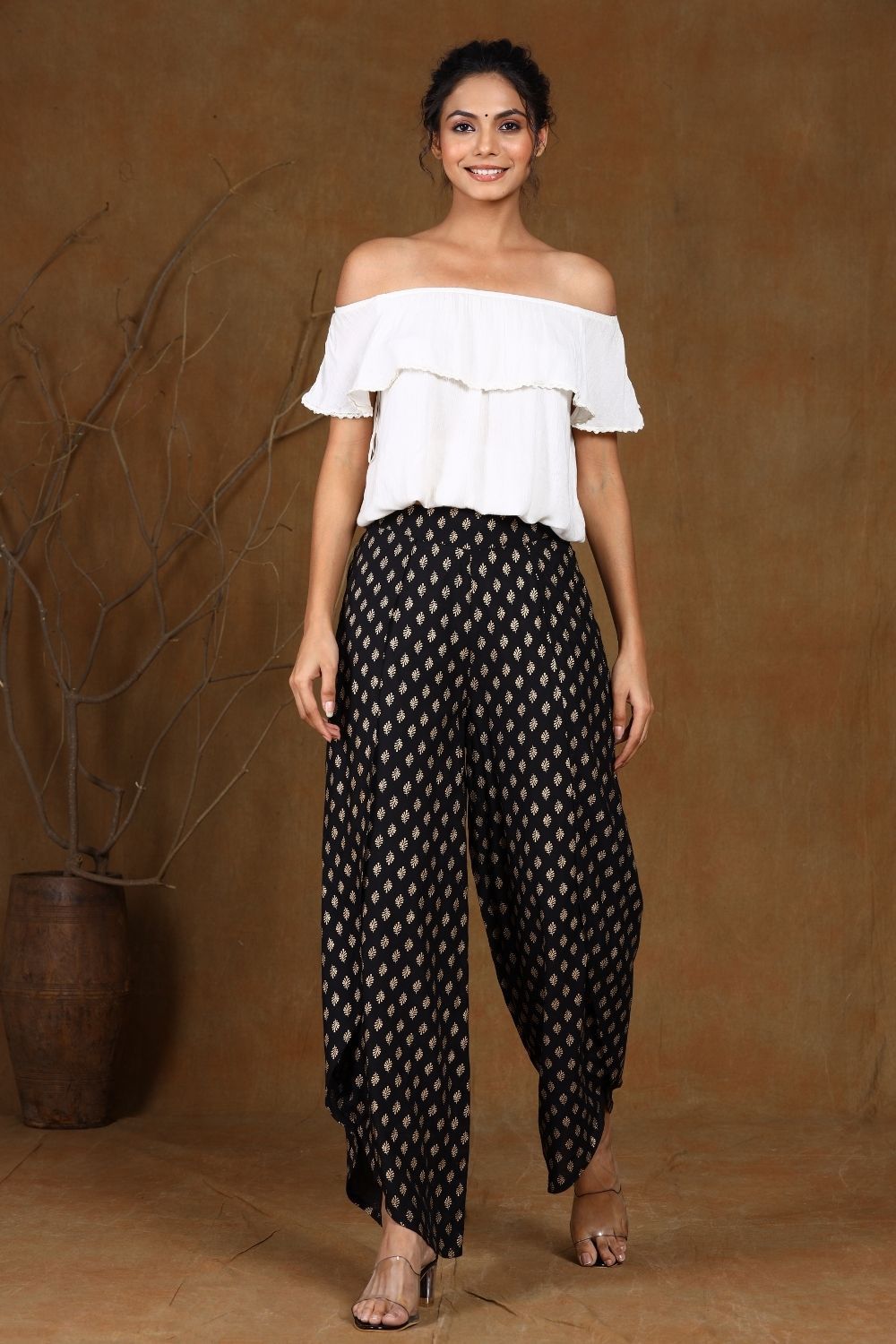 Women's Rayon Printed Dhoti Pants