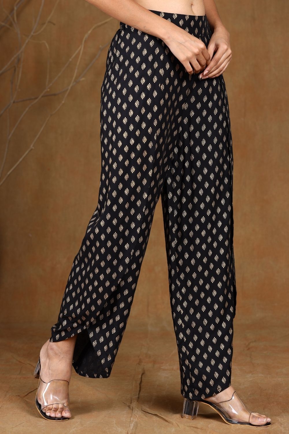 Women's Rayon Printed Dhoti Pants