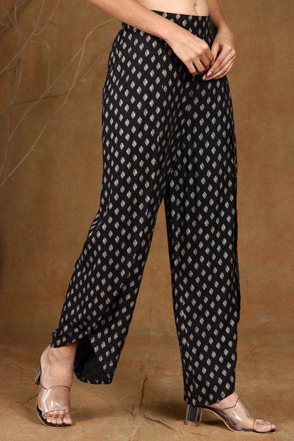 Women's Rayon Printed Dhoti Pants