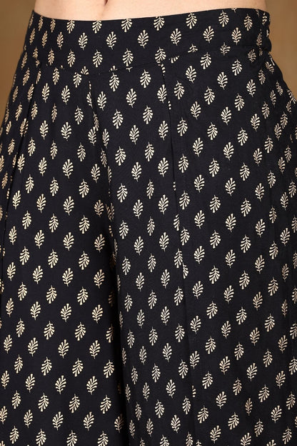 Women's Rayon Printed Dhoti Pants