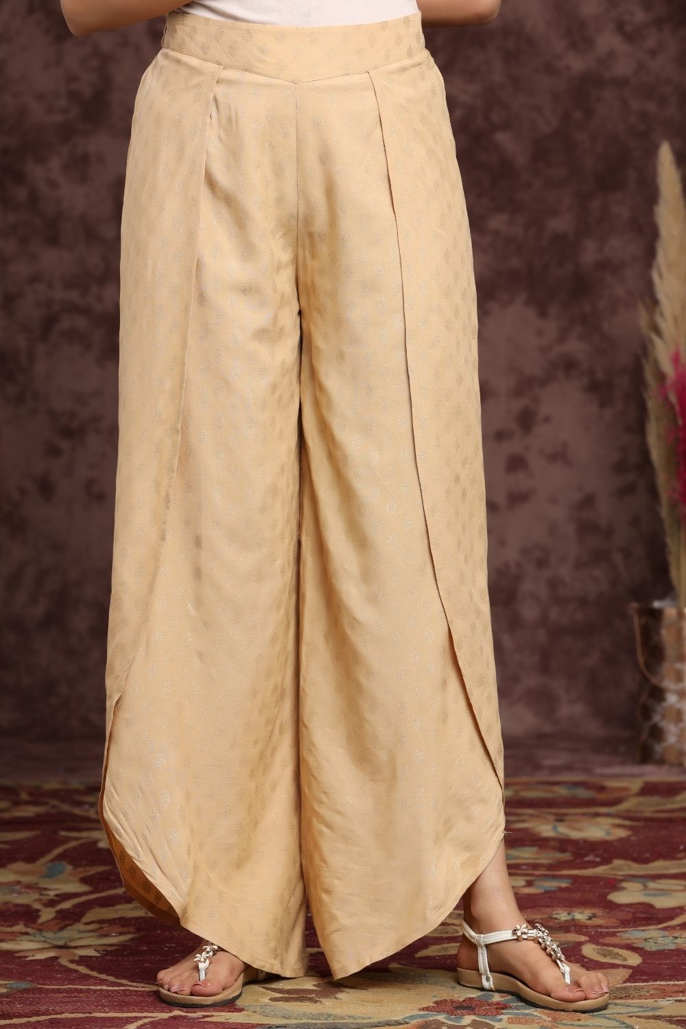 Women's Rayon Printed Dhoti Pants