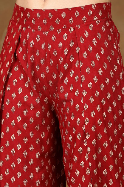 Women's Rayon Printed Dhoti Pants