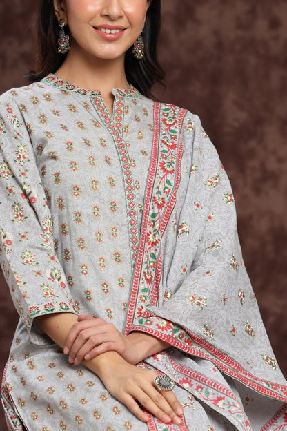 Women's Rayon Printed A-Line Kurta Sets