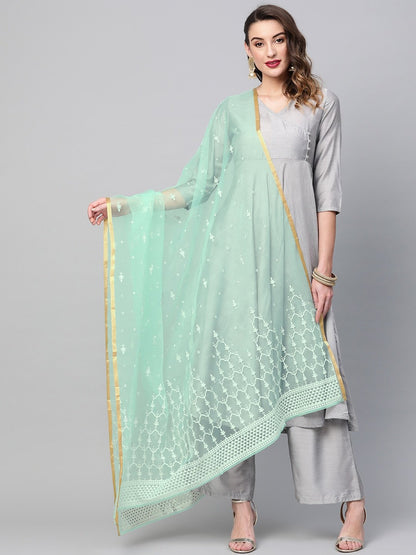 Women's  Foil Printed Dupatt