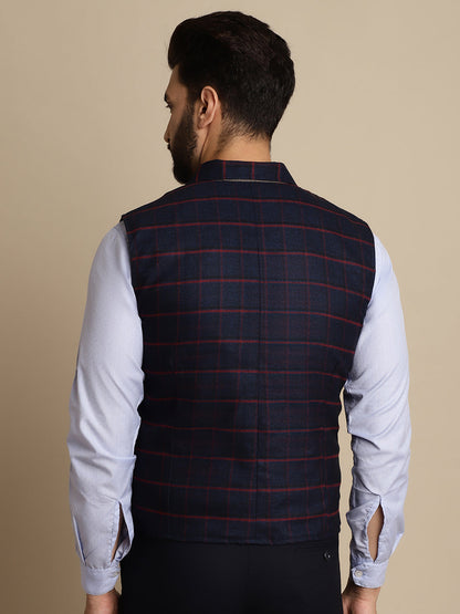 Men's Waistcoat With Notched Lapel