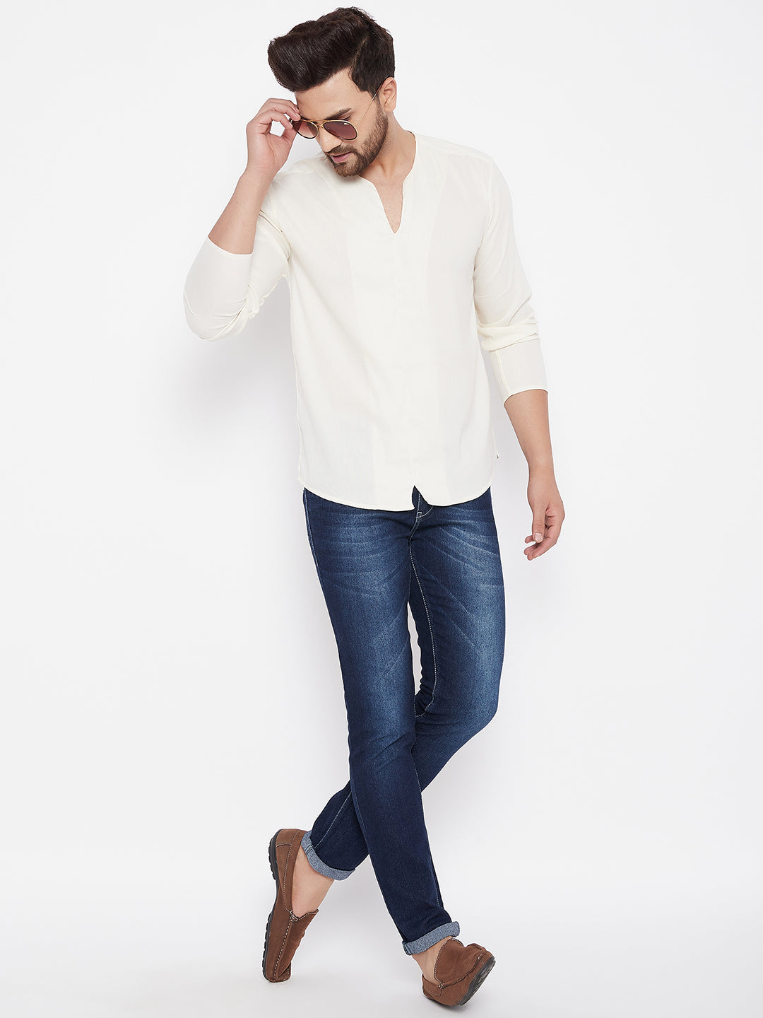 Men's Woven Design Straight  Kurt